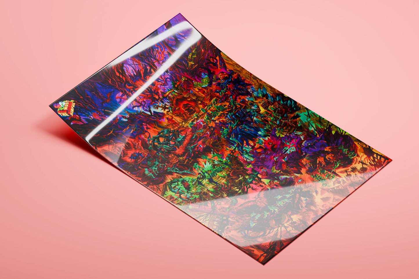 Heaven & Hell Wall Art (2 pack) – Dual Poster Set for Modern Home Decor