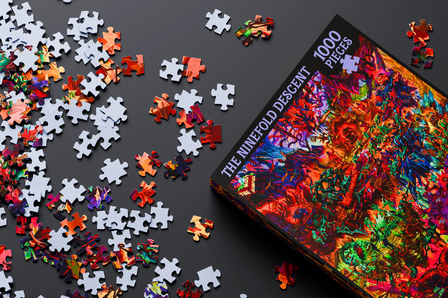 The Ninefold Descent (1000 Pieces)