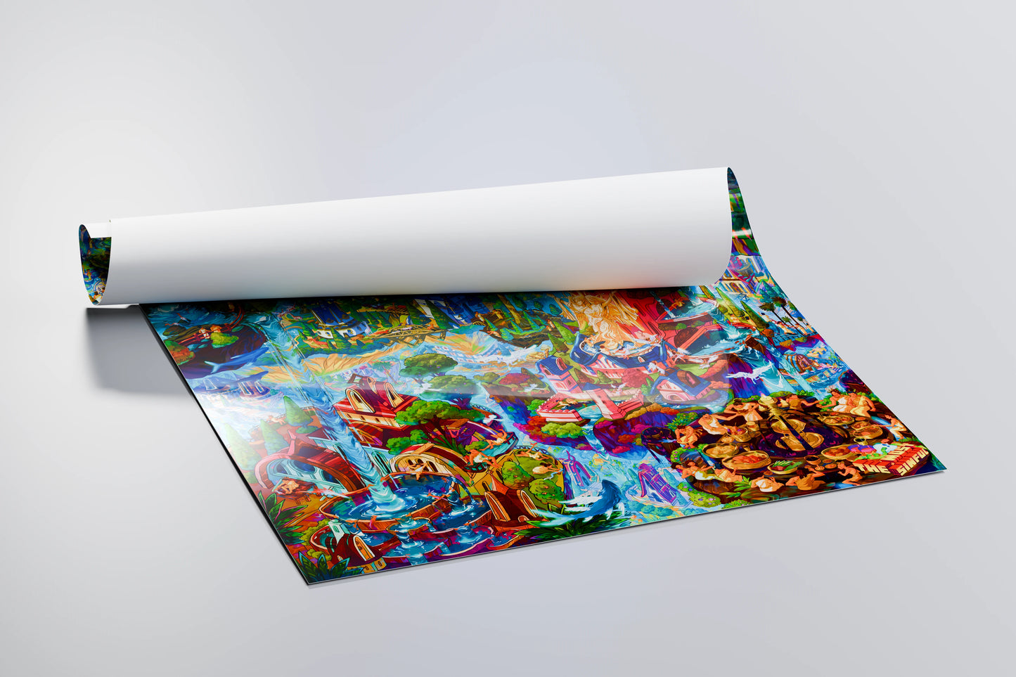 Heaven & Hell Wall Art (2 pack) – Dual Poster Set for Modern Home Decor